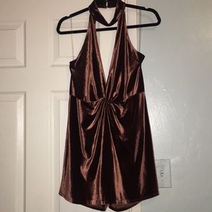 Romper open back